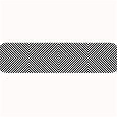 Abstract Diagonal Stripe Pattern Seamless Large Bar Mat