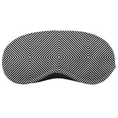 Abstract Diagonal Stripe Pattern Seamless Sleep Mask by Maspions