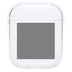 Abstract Diagonal Stripe Pattern Seamless Hard Pc Airpods 1/2 Case by Maspions