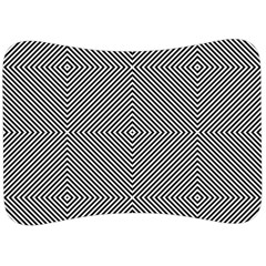 Abstract Diagonal Stripe Pattern Seamless Velour Seat Head Rest Cushion by Maspions