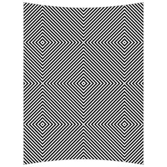 Abstract Diagonal Stripe Pattern Seamless Back Support Cushion