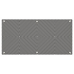 Abstract Diagonal Stripe Pattern Seamless Banner And Sign 4  X 2  by Maspions