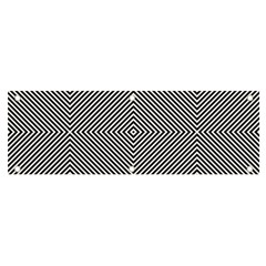 Abstract Diagonal Stripe Pattern Seamless Banner And Sign 6  X 2 