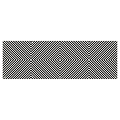 Abstract Diagonal Stripe Pattern Seamless Banner And Sign 12  X 4 