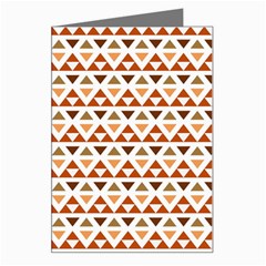 Geometric Tribal Pattern Design Greeting Card by Maspions