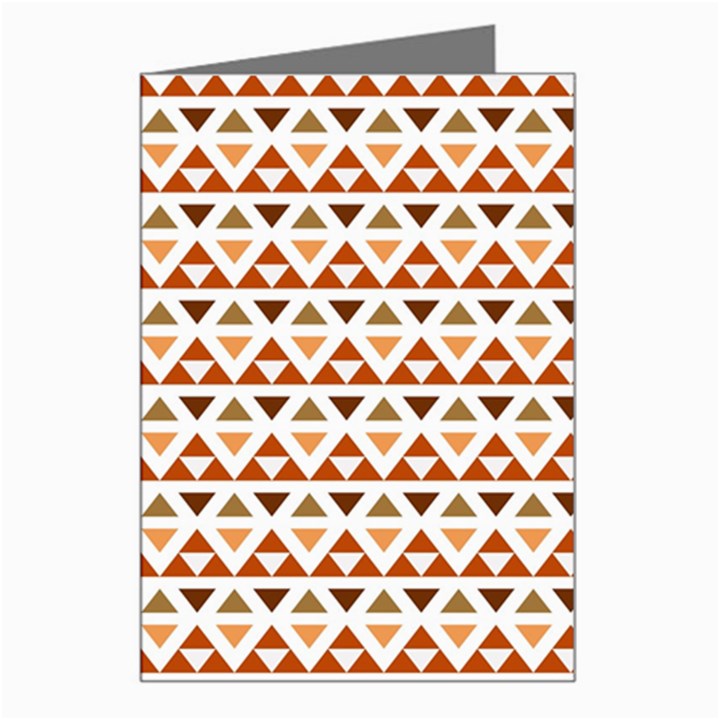 Geometric Tribal Pattern Design Greeting Card