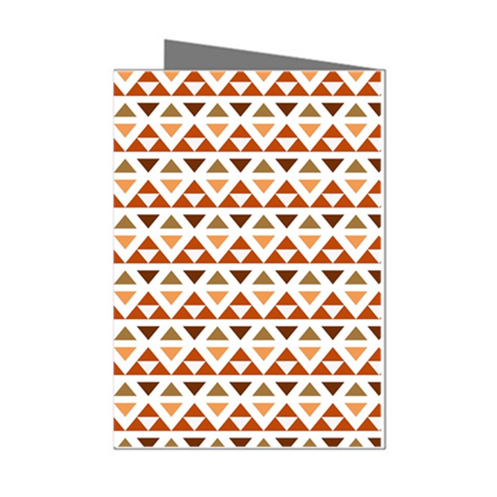 Geometric Tribal Pattern Design Mini Greeting Cards (Pkg of 8)