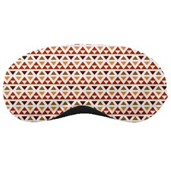 Geometric Tribal Pattern Design Sleep Mask by Maspions