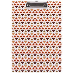 Geometric Tribal Pattern Design A4 Acrylic Clipboard by Maspions