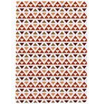 Geometric Tribal Pattern Design A4 Acrylic Clipboard Back