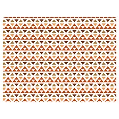 Geometric Tribal Pattern Design Premium Plush Fleece Blanket (extra Small) by Maspions