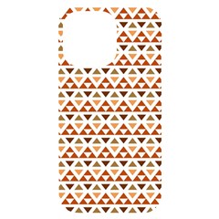 Geometric Tribal Pattern Design Iphone 14 Pro Max Black Uv Print Case by Maspions