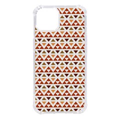 Geometric Tribal Pattern Design Iphone 14 Tpu Uv Print Case by Maspions