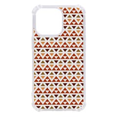 Geometric Tribal Pattern Design Iphone 13 Pro Tpu Uv Print Case by Maspions