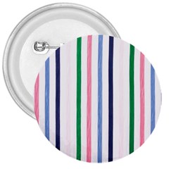 Stripes Pattern Abstract Retro Vintage 3  Buttons