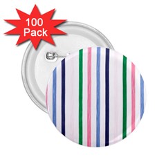 Stripes Pattern Abstract Retro Vintage 2 25  Buttons (100 Pack) 