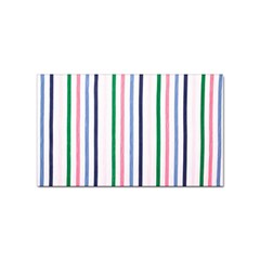 Stripes Pattern Abstract Retro Vintage Sticker (rectangular)