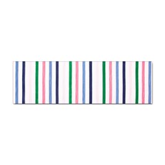 Stripes Pattern Abstract Retro Vintage Sticker Bumper (100 Pack)