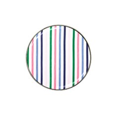 Stripes Pattern Abstract Retro Vintage Hat Clip Ball Marker (4 Pack)