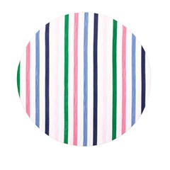 Stripes Pattern Abstract Retro Vintage Mini Round Pill Box (pack Of 5)