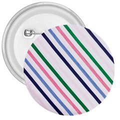 Retro Vintage Stripe Pattern Abstract 3  Buttons