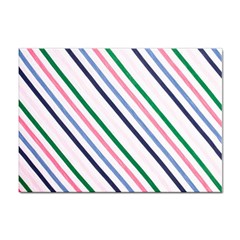 Retro Vintage Stripe Pattern Abstract Sticker A4 (100 Pack)