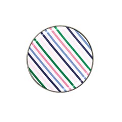 Retro Vintage Stripe Pattern Abstract Hat Clip Ball Marker