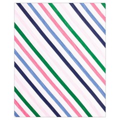 Retro Vintage Stripe Pattern Abstract Drawstring Bag (small)