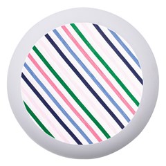 Retro Vintage Stripe Pattern Abstract Dento Box With Mirror