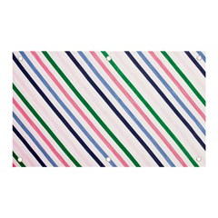 Retro Vintage Stripe Pattern Abstract Banner And Sign 5  X 3 