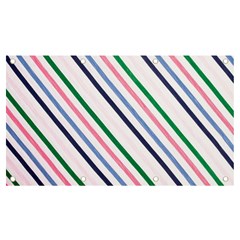 Retro Vintage Stripe Pattern Abstract Banner And Sign 7  X 4  by Maspions