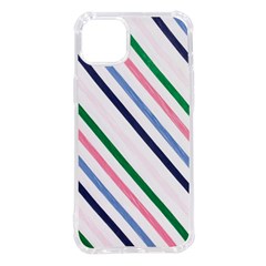 Retro Vintage Stripe Pattern Abstract Iphone 14 Plus Tpu Uv Print Case by Maspions