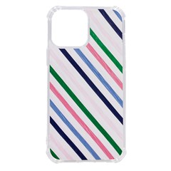 Retro Vintage Stripe Pattern Abstract Iphone 13 Pro Max Tpu Uv Print Case by Maspions