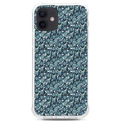 Blue Paisley Iphone 12/12 Pro Tpu Uv Print Case by DinkovaArt