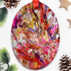 Abstract wings Ornament (Oval)