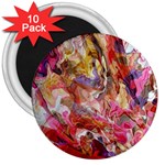 Abstract wings 3  Magnets (10 pack)  Front