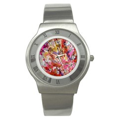 Abstract wings Stainless Steel Watch