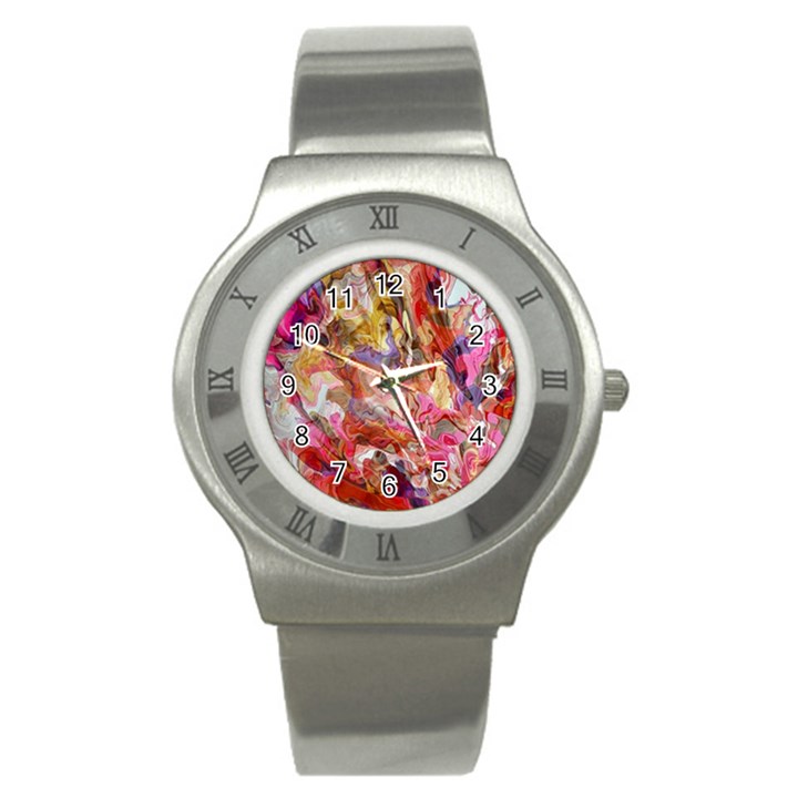 Abstract wings Stainless Steel Watch