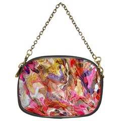 Abstract wings Chain Purse (One Side)