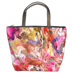 Abstract wings Bucket Bag