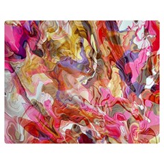 Abstract wings Two Sides Premium Plush Fleece Blanket (Teen Size)