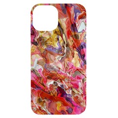 Abstract Wings Iphone 14 Black Uv Print Case by kaleidomarblingart