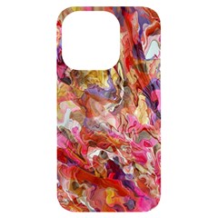 Abstract Wings Iphone 14 Pro Black Uv Print Case by kaleidomarblingart