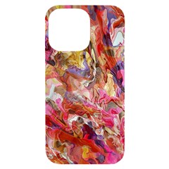 Abstract Wings Iphone 14 Pro Max Black Uv Print Case by kaleidomarblingart