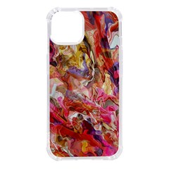 Abstract Wings Iphone 14 Tpu Uv Print Case by kaleidomarblingart