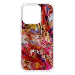 Abstract Wings Iphone 14 Pro Tpu Uv Print Case by kaleidomarblingart