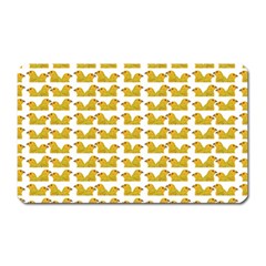 Little Bird Motif Pattern Wb Magnet (rectangular) by dflcprintsclothing