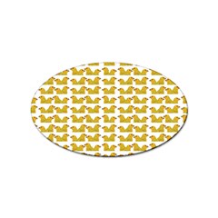 Little Bird Motif Pattern Wb Sticker Oval (100 Pack) by dflcprintsclothing