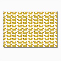 Little Bird Motif Pattern Wb Postcard 4 x 6  (pkg Of 10) by dflcprintsclothing