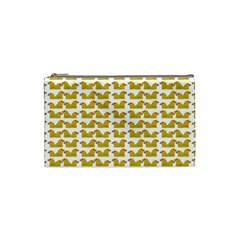 Little Bird Motif Pattern Wb Cosmetic Bag (small) by dflcprintsclothing